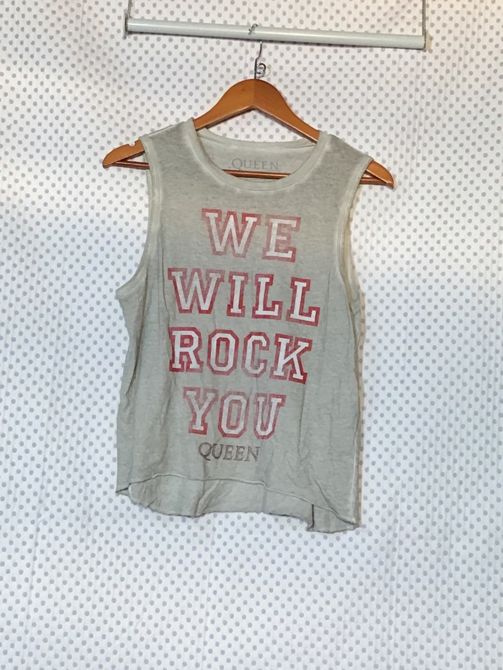 Queen ‘We Will Rock You’ tanktop